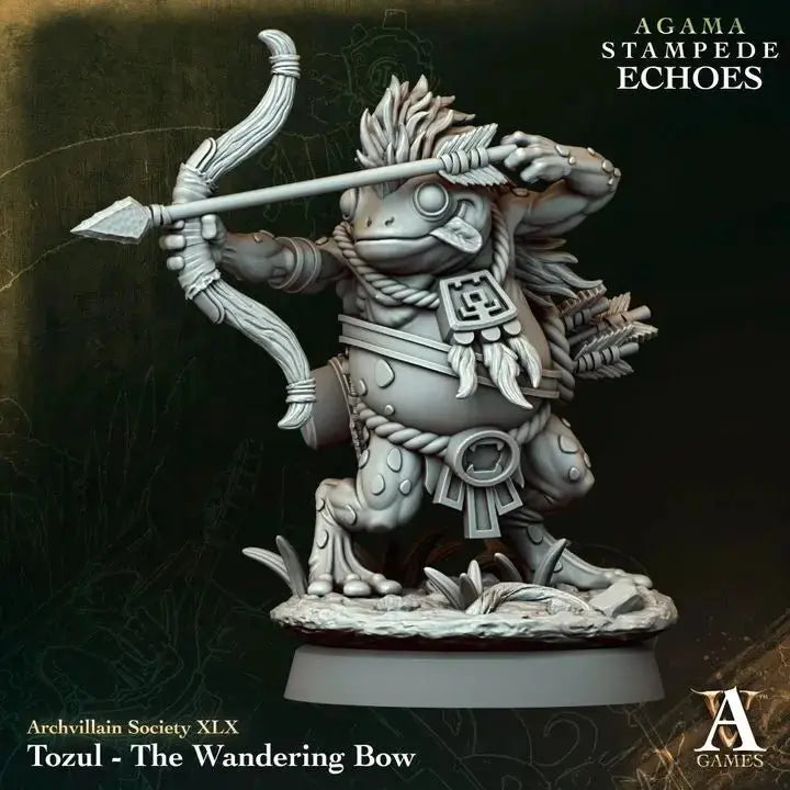 Tozul - The Wandering Bow - STL - Archvillain Games