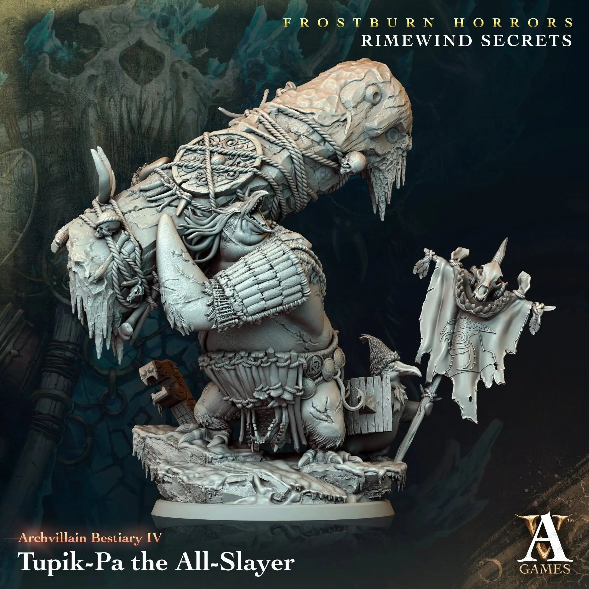 Tupik - Pa the All - Slayer - STL - Archvillain Games