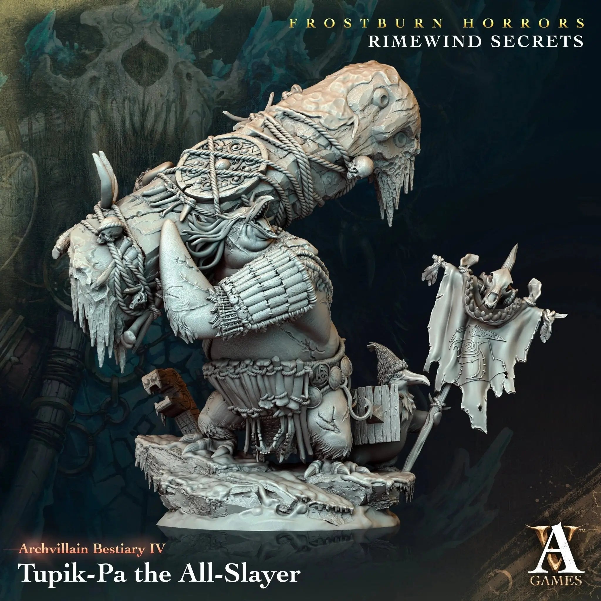 Tupik - Pa the All - Slayer - STL - Archvillain Games