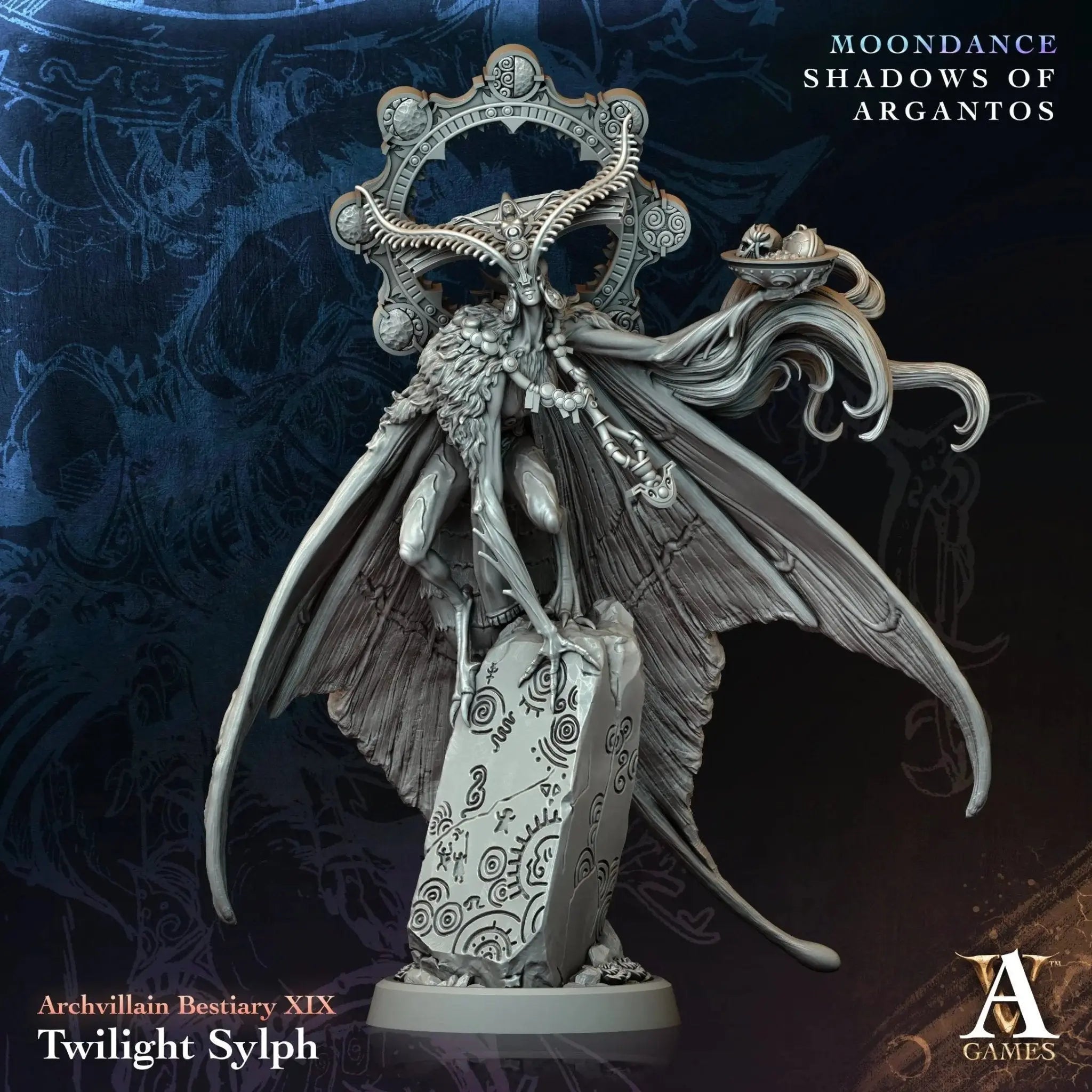 Twilight Sylph - STL - Archvillain Games