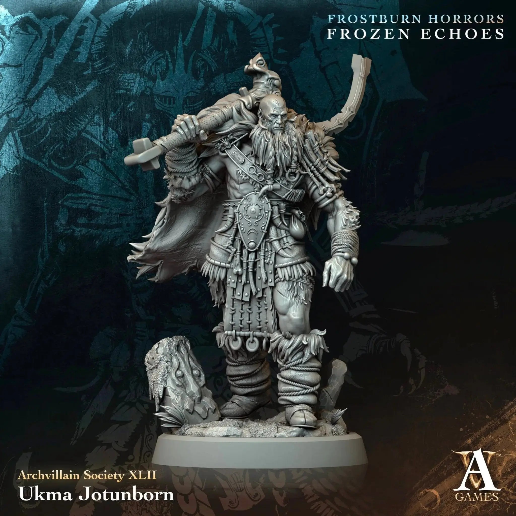 Ukma Jotunborn - STL - Archvillain Games