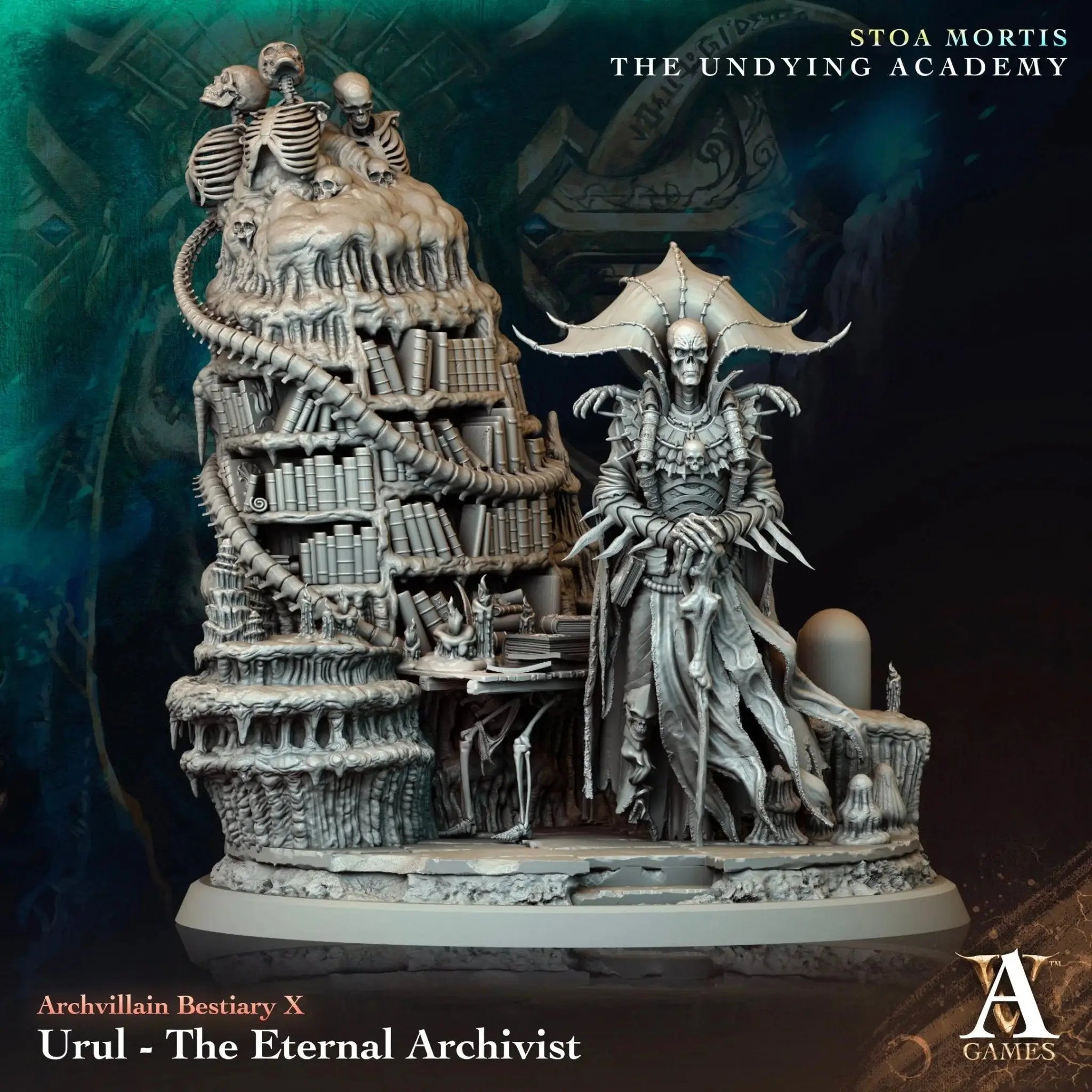 Urul - The Eternal Archivist - STL - Archvillain Games