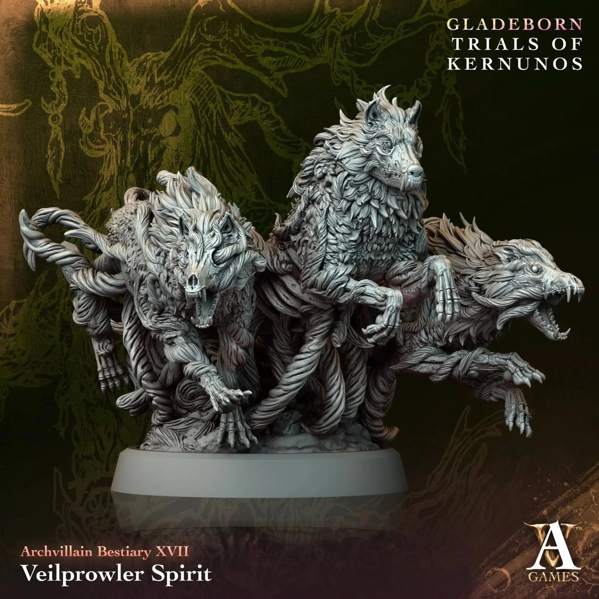 Veilprowler Spirit - STL - Archvillain Games