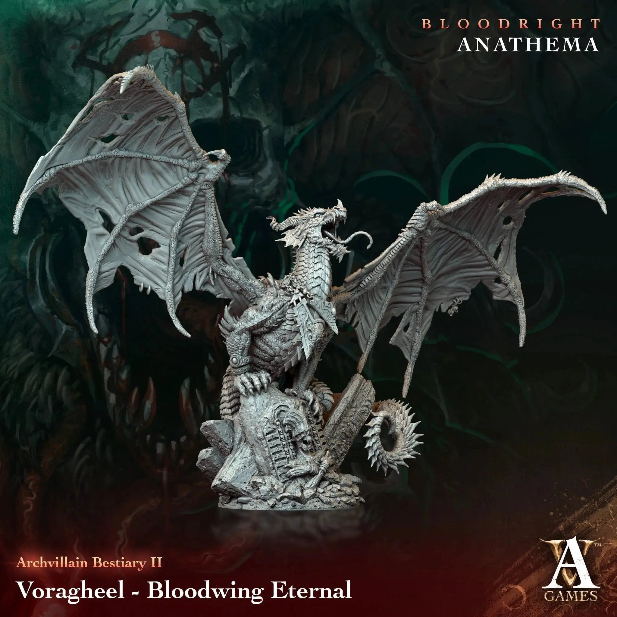 Voragheel - Bloodwing Eternal - STL - Archvillain Games