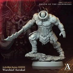 Warchief Azrokal - STL - Archvillain Games