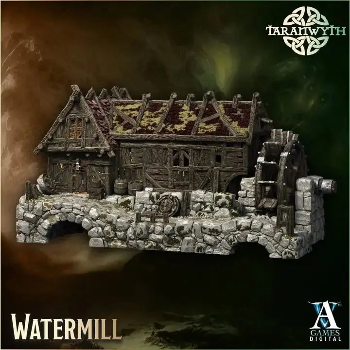 Watermill - STL - Archvillain Games