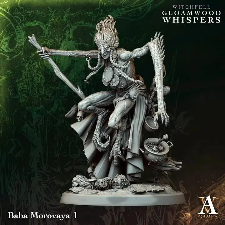 Witchfell - Gloamwood Whispers - STL Bundle - Archvillain Games