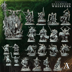 Witchfell - Gloamwood Whispers - STL Bundle - Archvillain Games