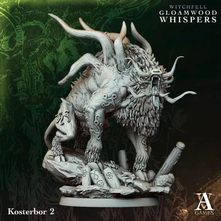 Witchfell - Gloamwood Whispers - STL Bundle - Archvillain Games