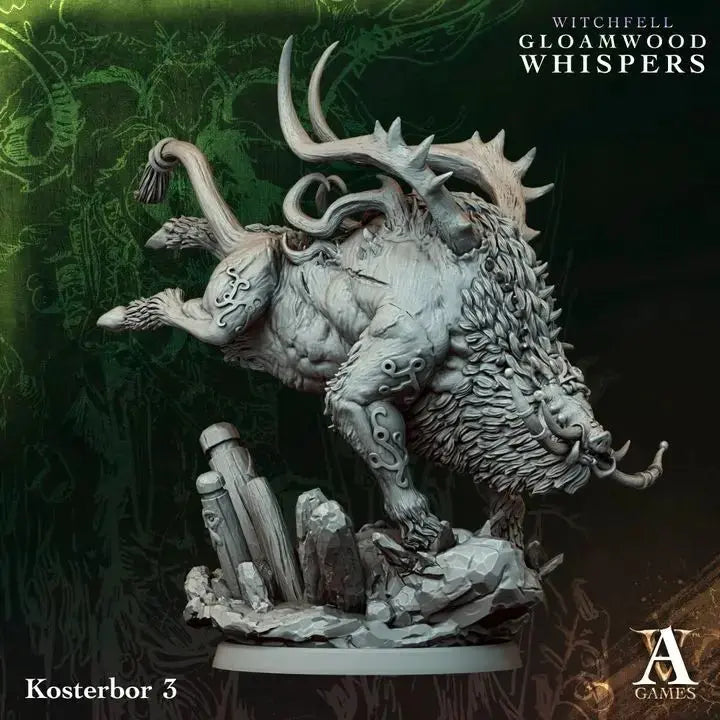 Witchfell - Gloamwood Whispers - STL Bundle - Archvillain Games