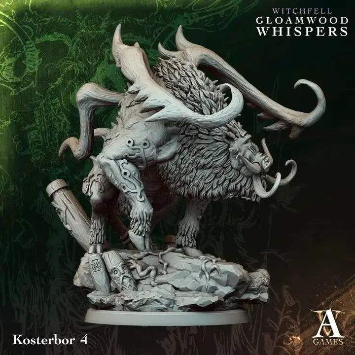 Witchfell - Gloamwood Whispers - STL Bundle - Archvillain Games