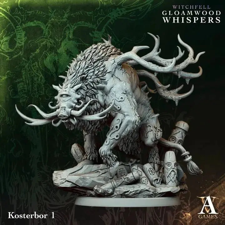 Witchfell - Gloamwood Whispers - STL Bundle - Archvillain Games