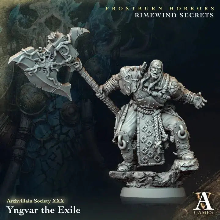 Yngvar - The Exile - STL - Archvillain Games