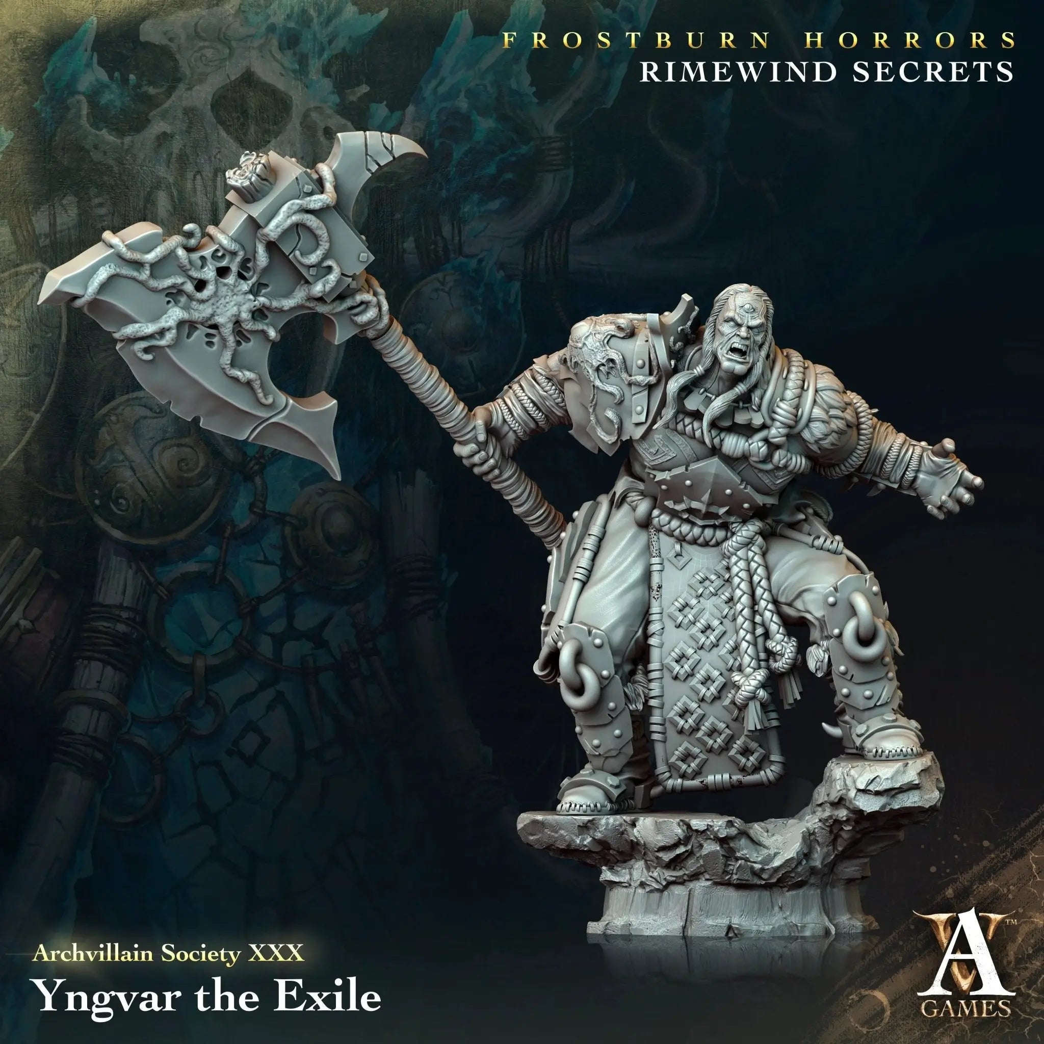 Yngvar - The Exile - STL - Archvillain Games