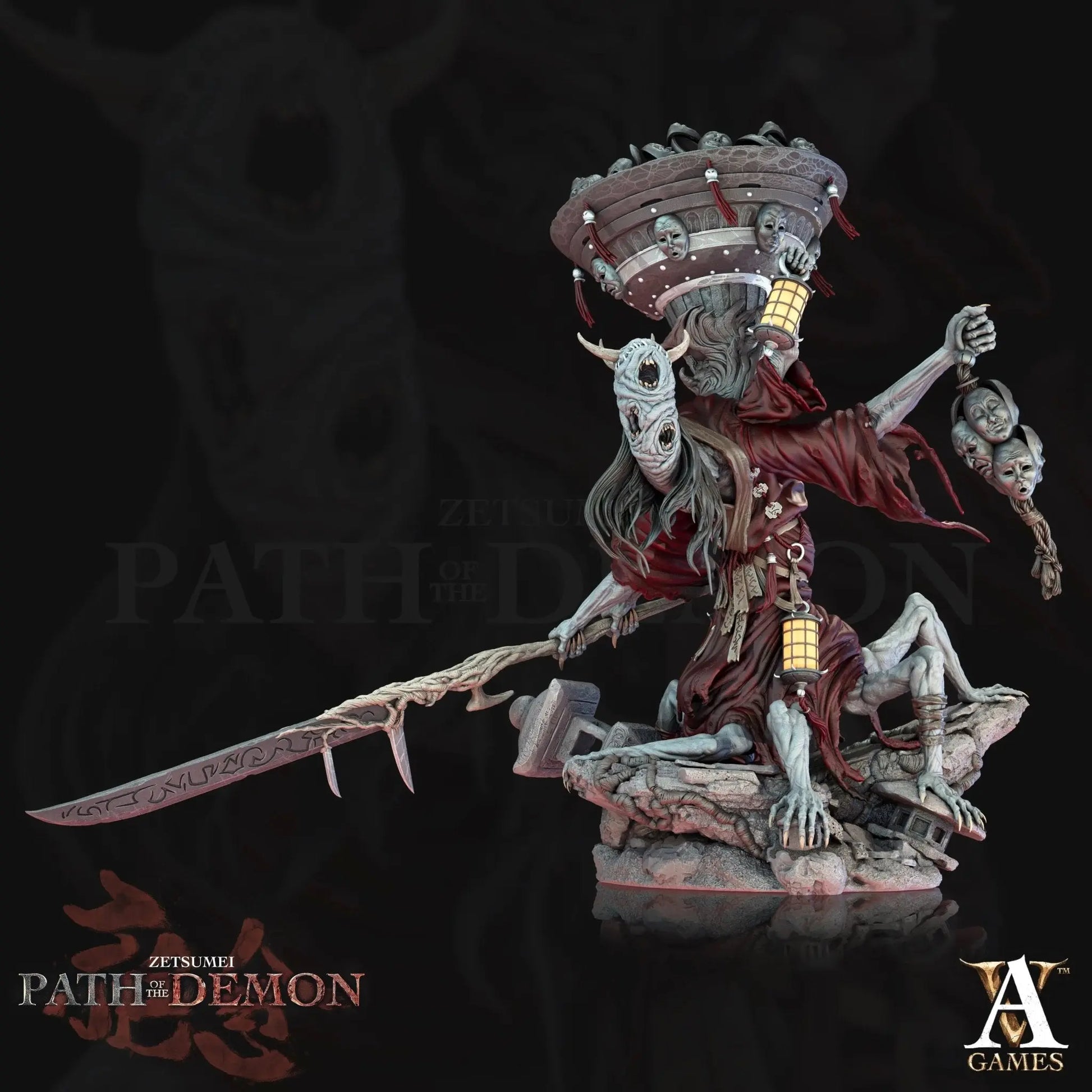 Zetsumei - Path of the Demon - STL Bundle - Archvillain Games