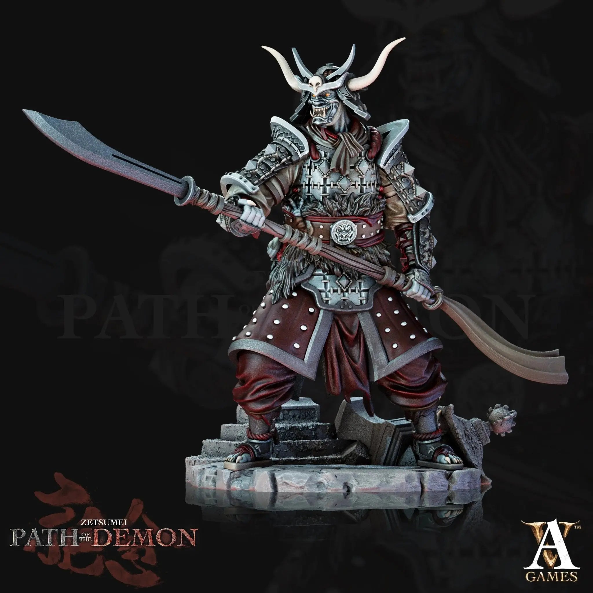 Zetsumei - Path of the Demon - STL Bundle - Archvillain Games