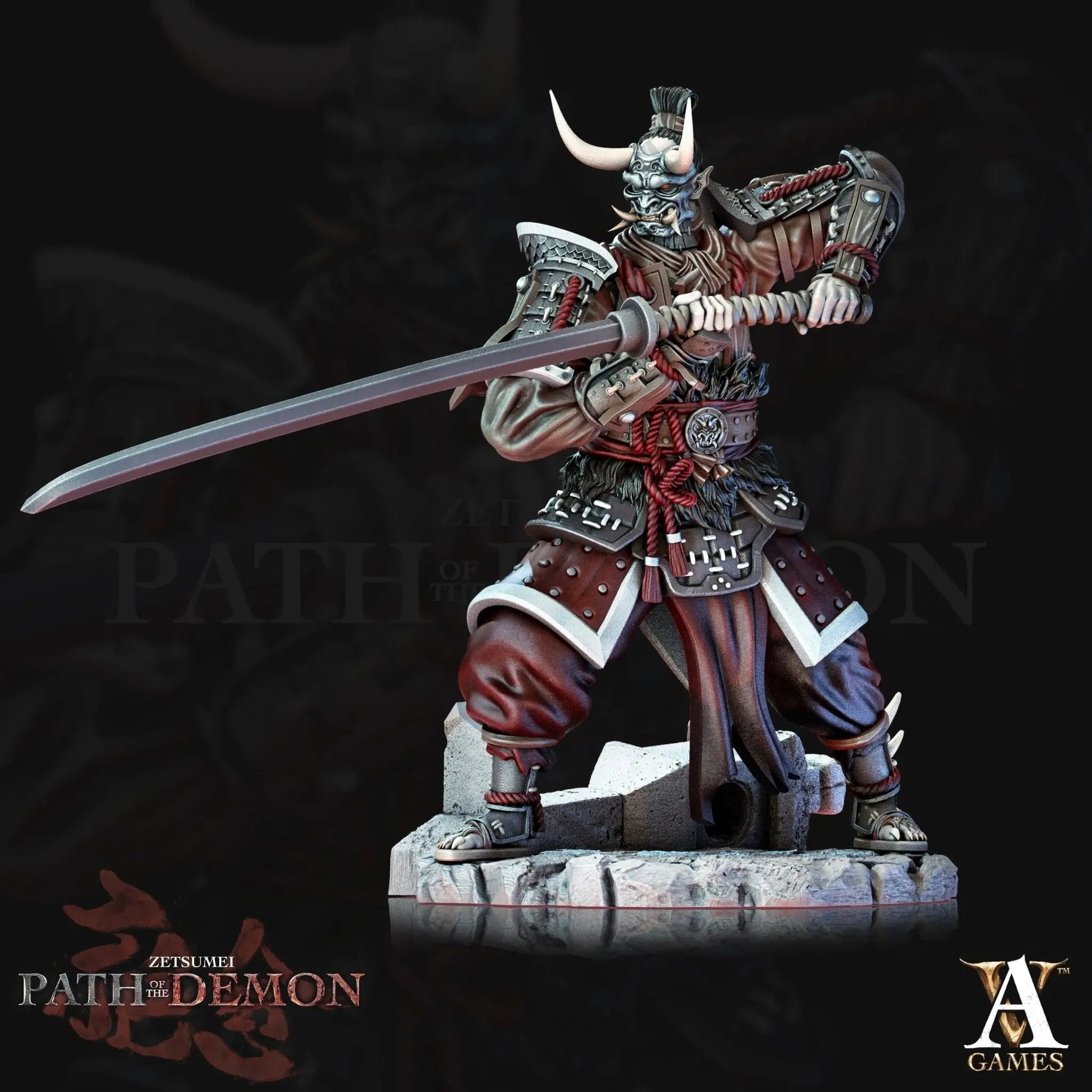 Zetsumei - Path of the Demon - STL Bundle - Archvillain Games