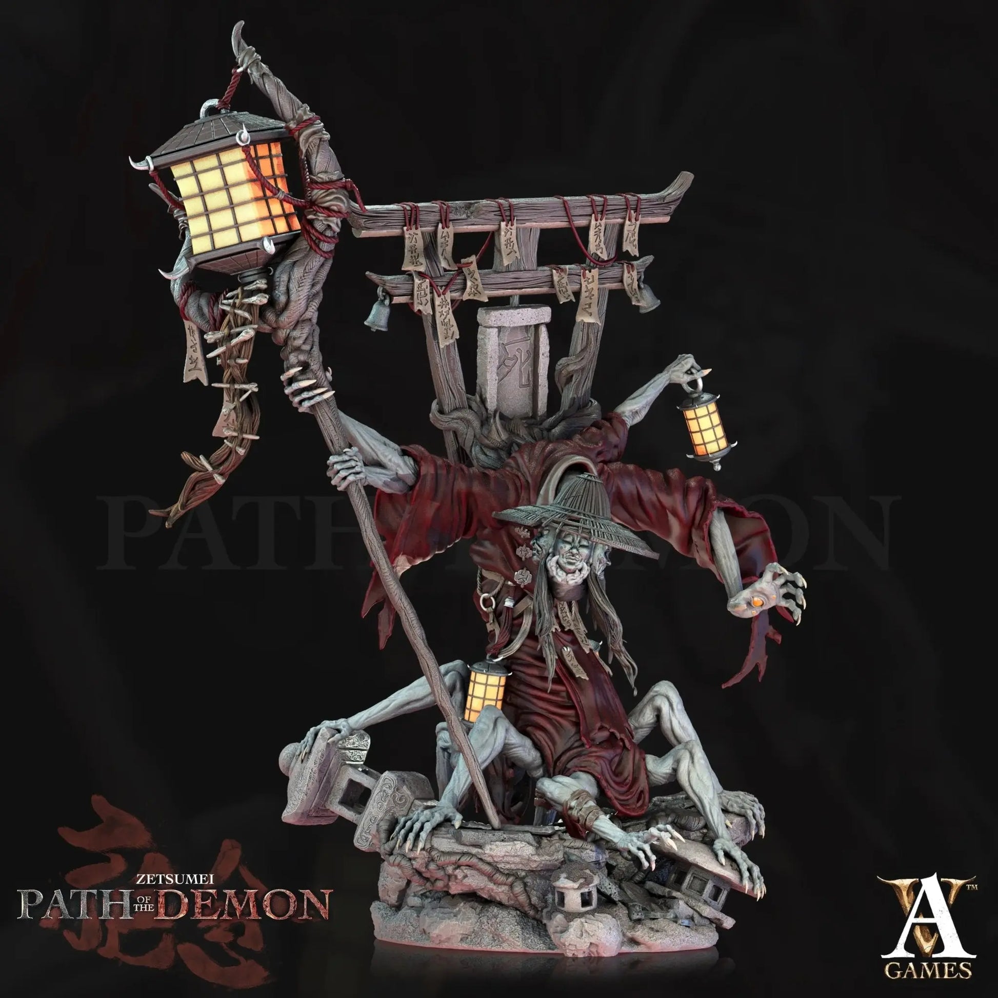 Zetsumei - Path of the Demon - STL Bundle - Archvillain Games