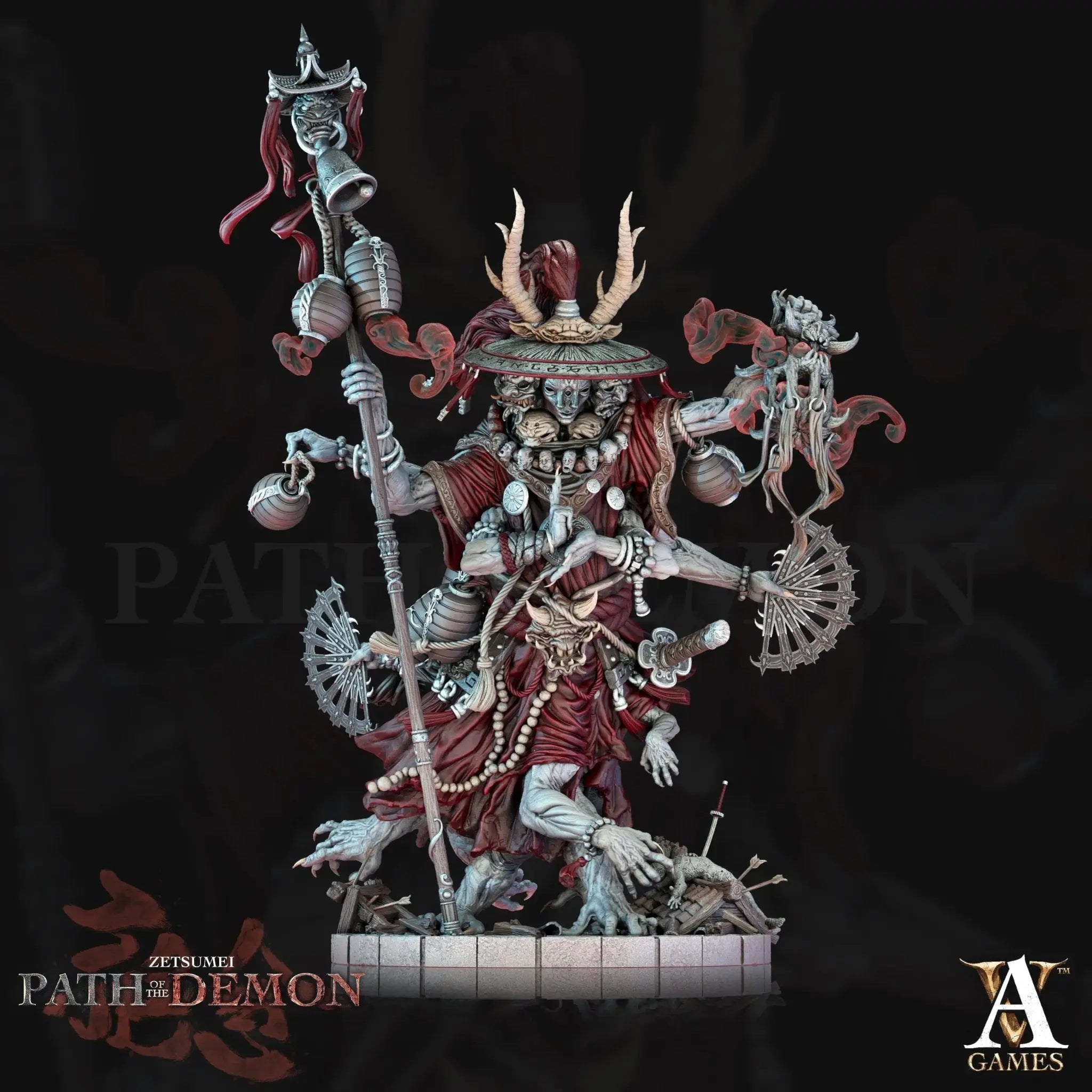 Zetsumei - Path of the Demon - STL Bundle - Archvillain Games