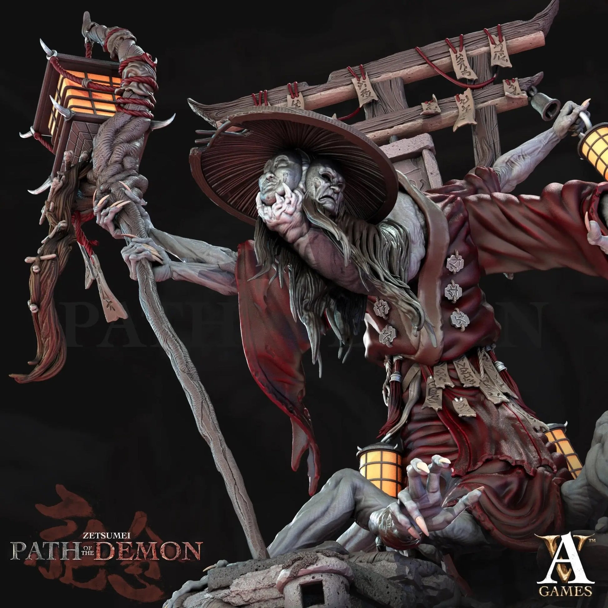 Zetsumei - Path of the Demon - STL Bundle - Archvillain Games